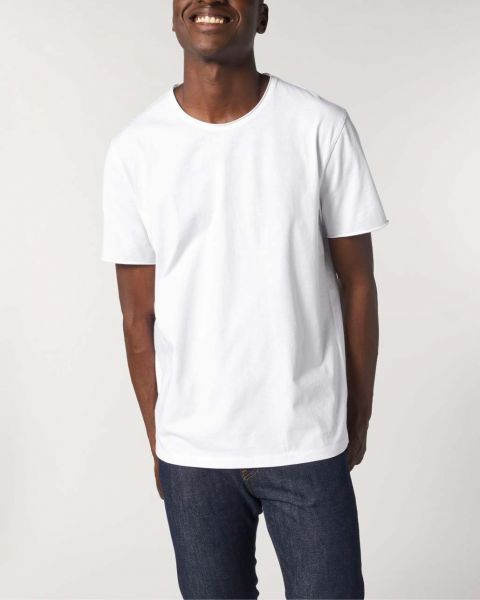 Unisex Basic T-Shirt | Bio-Baumwolle | unversäuberter Saum