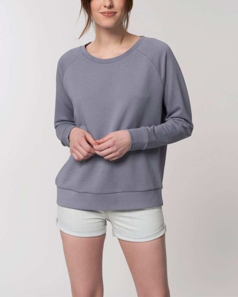 Damen Sweatshirt aus Bio-Baumwolle plus receyceltem PET