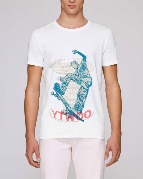 YTWOO Downhill Biker T-Shirt aus 100% Bio-Baumwolle 