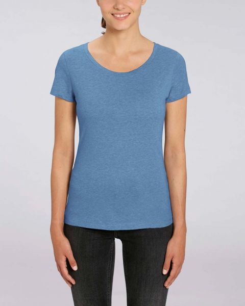 YTWOO | leichtes Damen T-Shirt aus 100% Bio-Baumwolle, meliert
