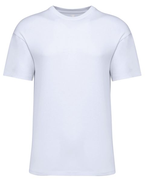 Unisex-T-Shirt mit hängenden Schultern aus 100% Bio-Baumwolle