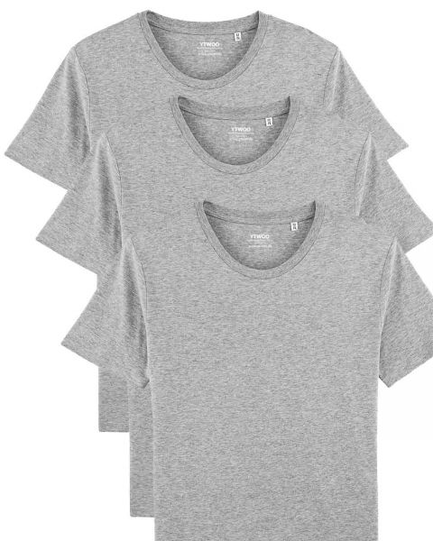3er Pack | Basic T-Shirts 155 g/m2 | meliert